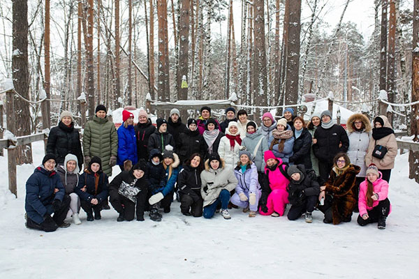 Выезд наставников и подопечных в загородный клуб Пески